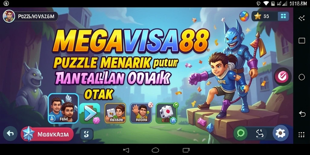 Tampak gameplay seru dari <strong>MEGAVISA88</strong> yang menantang pemain.