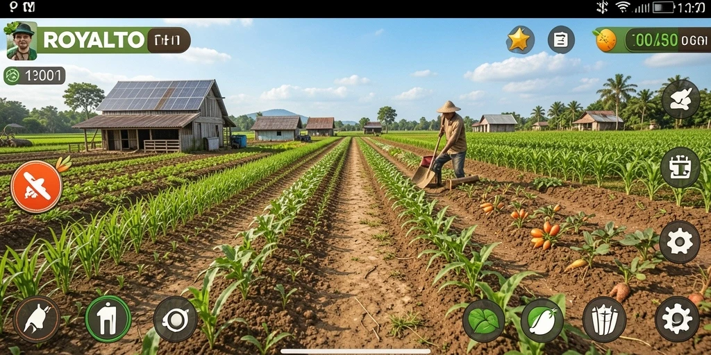 Gameplay ROYALTOTO yang memukau di dunia pertanian.