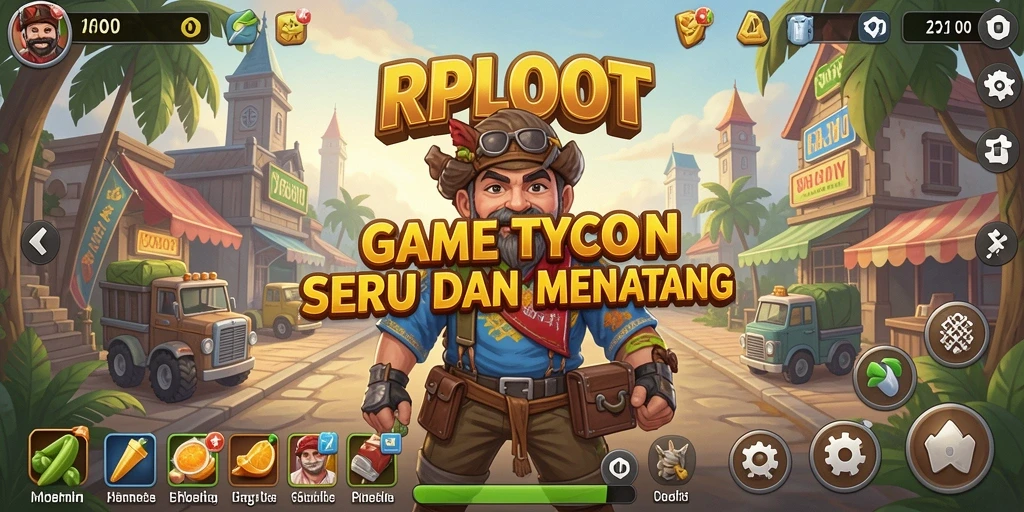 Tampilan gameplay RPLOOT yang seru dan menantang.